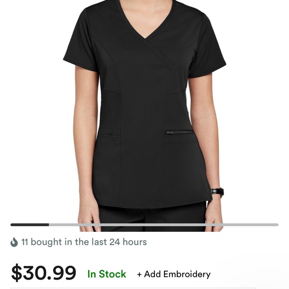 Greys Anatomy Scrub Bundle Size Small-XS-Small Tall - Picture 6 of 6